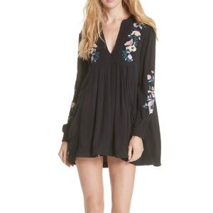 Free People Embroidered Mia Mini Dress